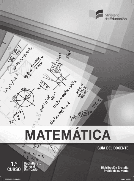 Matemáticas 1 para el docente